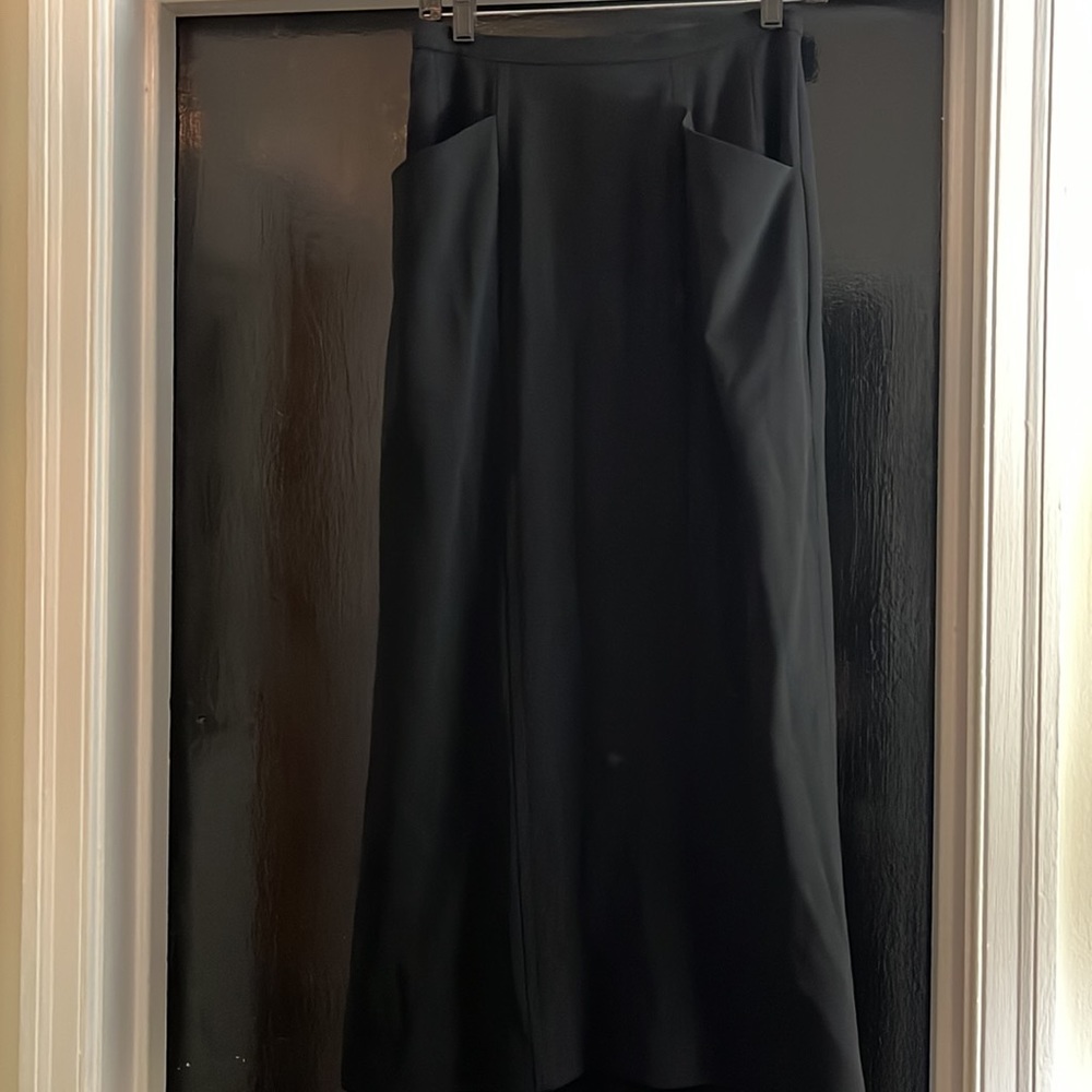 Wool Chanel maxi skirt